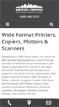 Mobile Screenshot of metrorepro.com